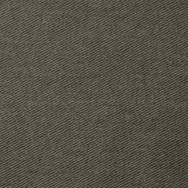 コットン&ポリエステル混×無地(カーキグリーン)×デニムライクニット_全10色 イメージ1