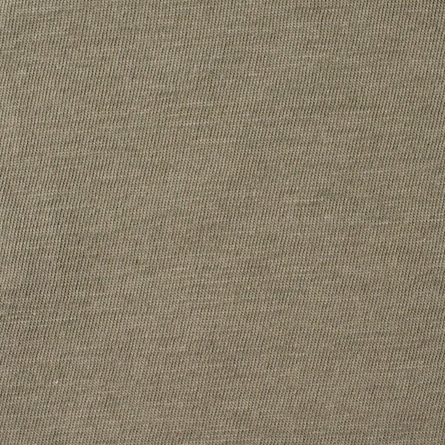 コットン×無地(オリーブグリーン)×天竺ニット_全10色 イメージ1