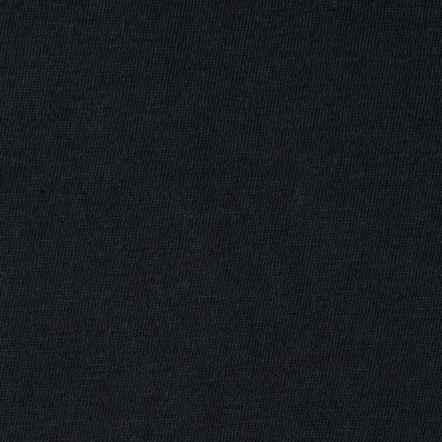 コットン×無地(ブラック)×天竺ニット_全10色 イメージ1