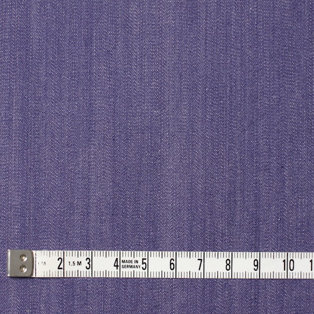 コットン&ポリウレタン×無地(バイオレット)×デニムストレッチ_全2色 イメージ4