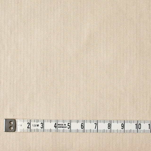コットン×無地(ライトベージュ)×ヘリンボーンワッシャー_全3色 イメージ4