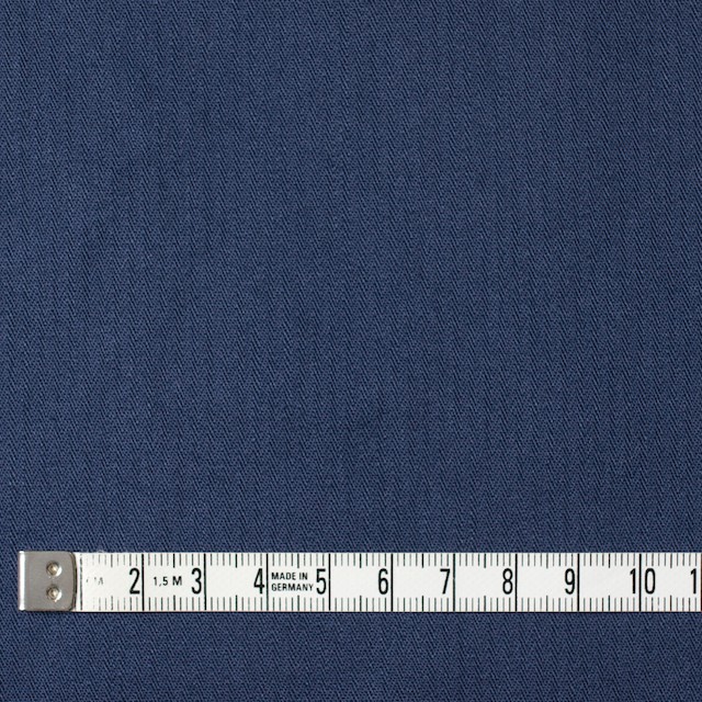コットン×無地(ネイビーブルー)×ヘリンボーンワッシャー_全3色 イメージ4