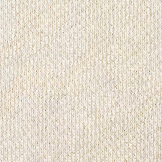 コットン×無地(バニラ)×裏毛ニット_全2色 イメージ1