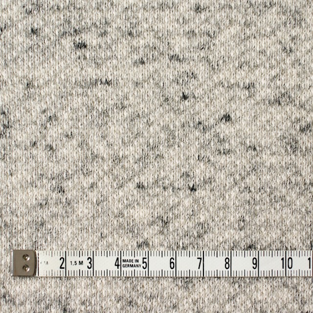 コットン×無地(杢グレー)×裏毛ニット_全2色 イメージ4