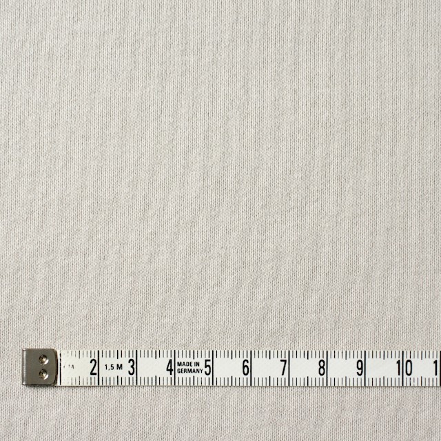 コットン×無地(アイスグレー)×裏毛ニット イメージ4