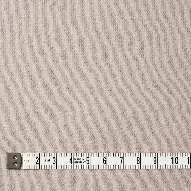 コットン×無地(スモーキーベージュ)×裏毛ニット イメージ4