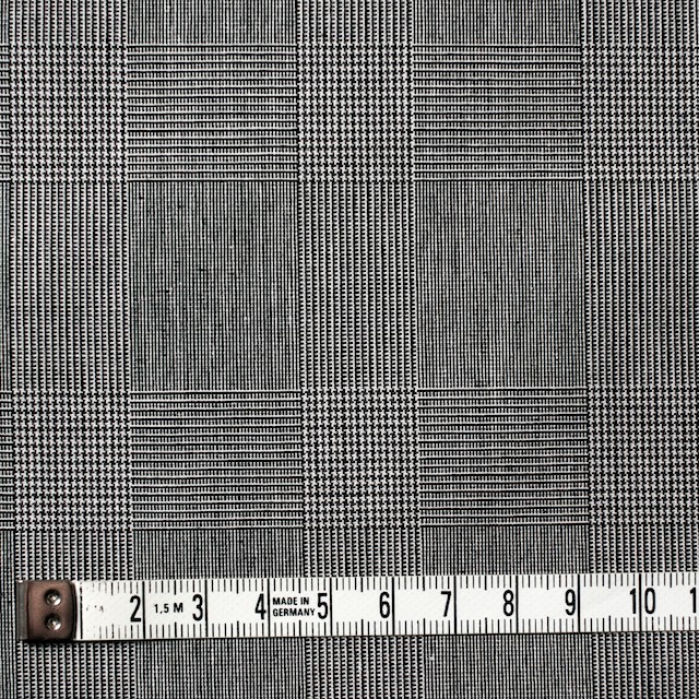 コットン×チェック(チャコールグレー)×ブロード イメージ4