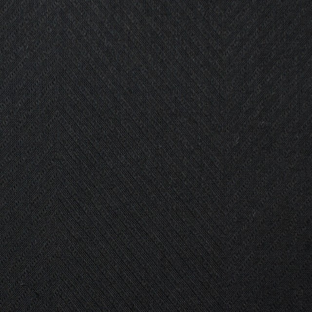 コットン×無地(ブラック)×ボイルジャガード_全6色 イメージ1
