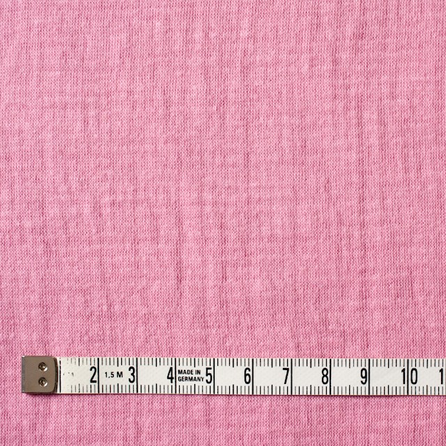 コットン×無地(ピンク)×Wニット_全6色(シリーズ1) イメージ4