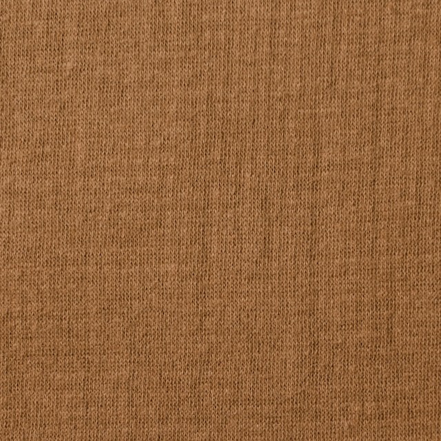 コットン×無地(キャラメル)×Wニット_全6色(シリーズ1) イメージ1