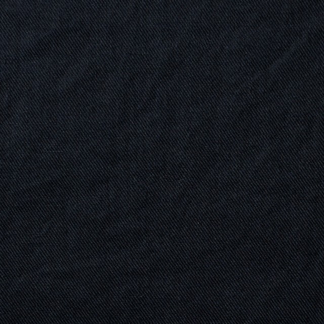 コットン&リネン×無地(ブラック)×薄サージワッシャー_全4色 イメージ1