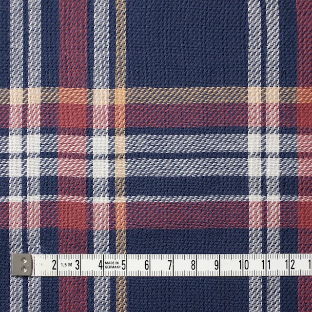 コットン×チェック(アイアンブルー)×Wビエラ_全2色 イメージ4