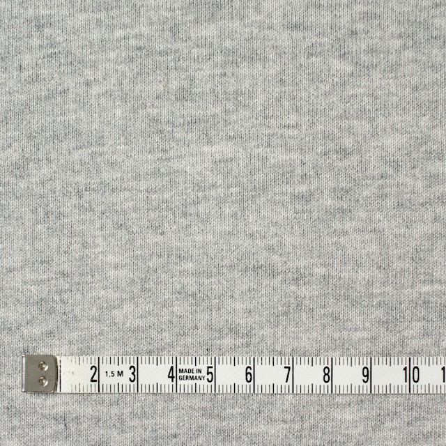 コットン×無地(グレー)×裏毛ニット イメージ4