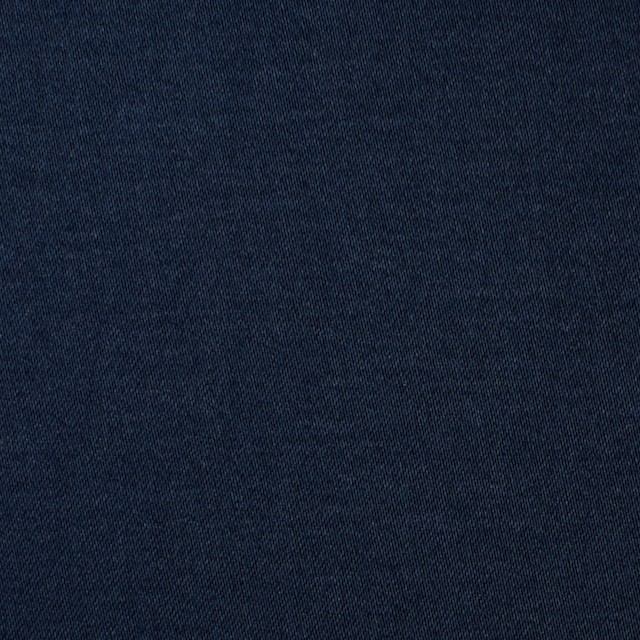 コットン&ポリウレタン×無地(ネイビー)×サテンストレッチ イメージ1