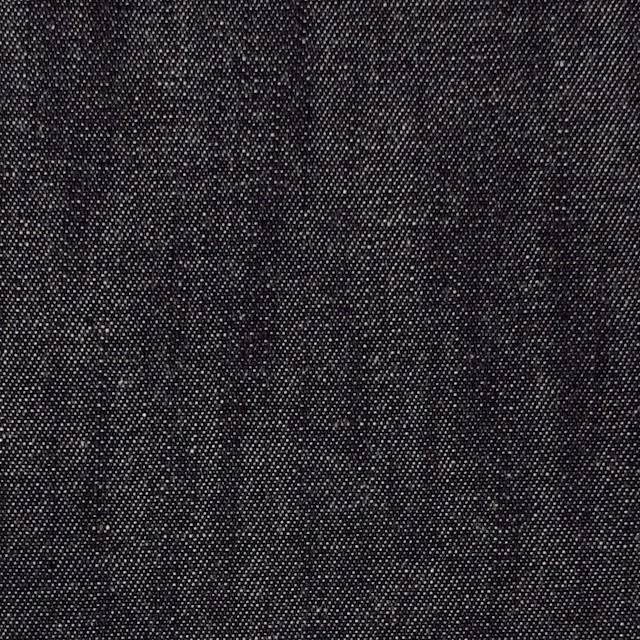 コットン×無地(チャコールブラック)×ソフトデニム イメージ1