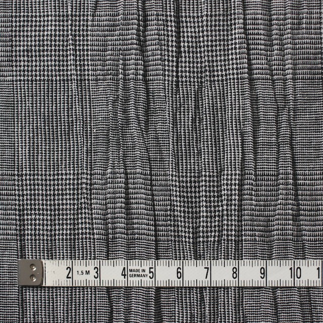 コットン&リネン×チェック(グレー)×ボイルワッシャー イメージ4