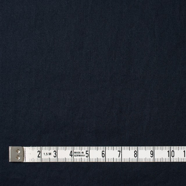 コットン×無地(ダークネイビー)×サージワッシャー_全4色 イメージ4