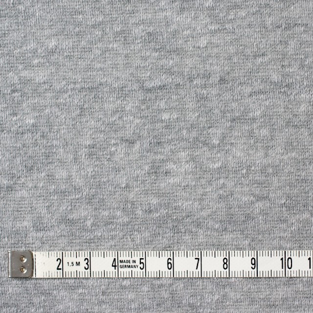 コットン&ポリエステル×無地(グレー)×天竺ニット_全3色 イメージ4