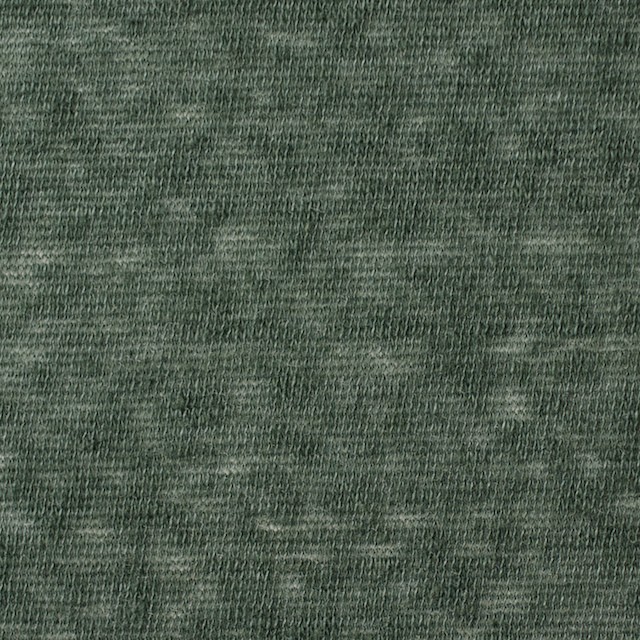 コットン&ポリエステル×無地(モスグリーン)×天竺ニット イメージ1