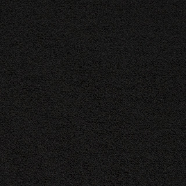 ポリエステル×無地(ブラック)×ジョーゼット イメージ1