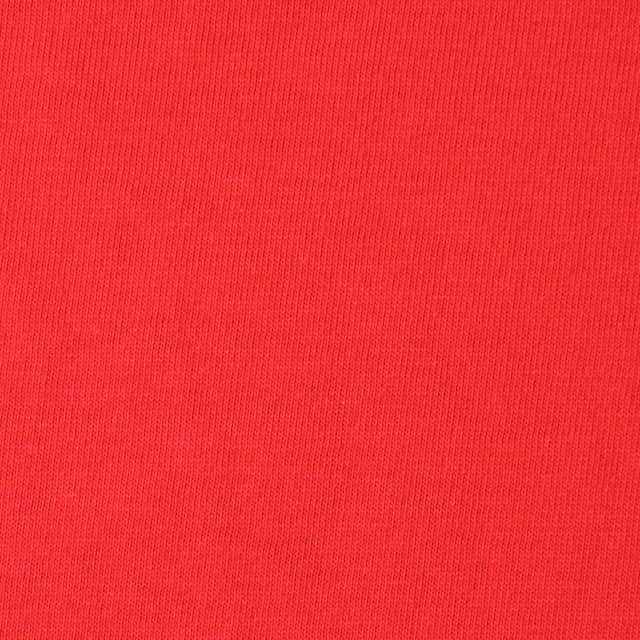 コットン×無地(パッションレッド)×天竺ニット イメージ1