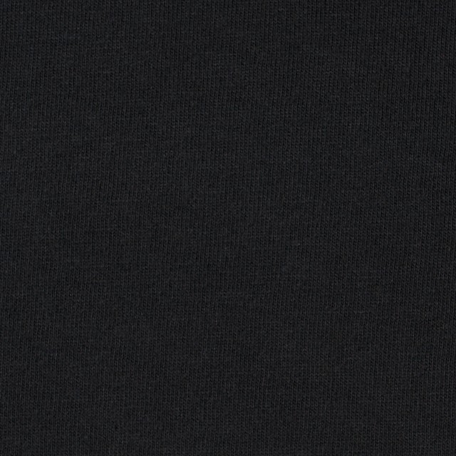 コットン×無地(ブラック)×天竺ニット イメージ1
