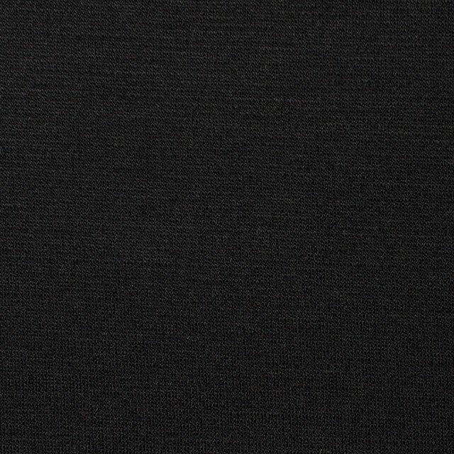 コットン&リヨセル×無地(ブラック)×スムースニット イメージ1