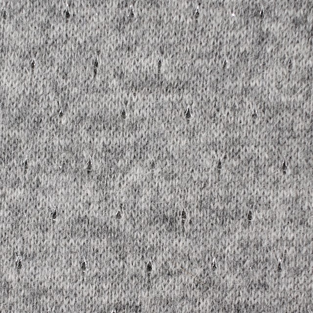 ウール&ナイロン混×無地(グレー)×天竺ニット_全2色 イメージ1