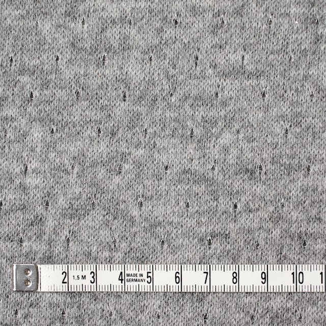 ウール&ナイロン混×無地(グレー)×天竺ニット_全2色 イメージ4