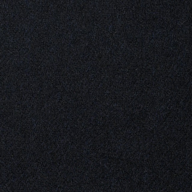 ウール&ポリウレタン×無地(ブラック)×フラノ(フランネル) イメージ1