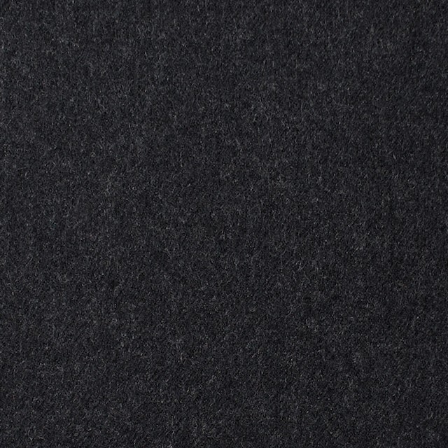 ウール×無地(チャコールグレー)×サージ イメージ1