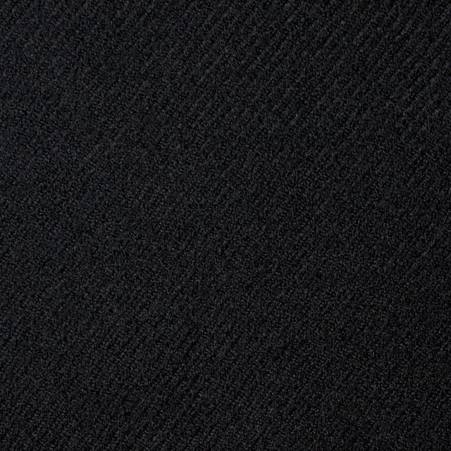 ウール×無地(ブラック)×サキソニー イメージ1