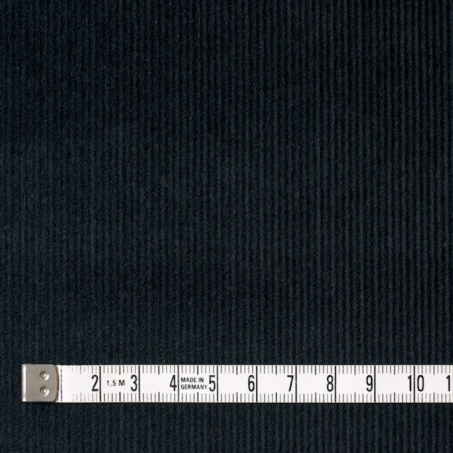コットン&ポリエステル×無地(チャコールブラック)×細コーデュロイ_全4色 イメージ4