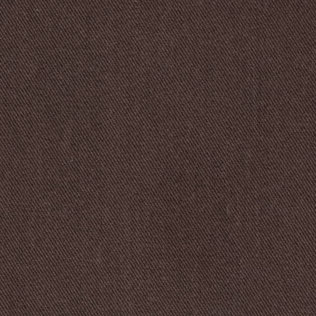 コットン&ポリノジック混×無地(ブラウン)×サージストレッチ_全2色 イメージ1