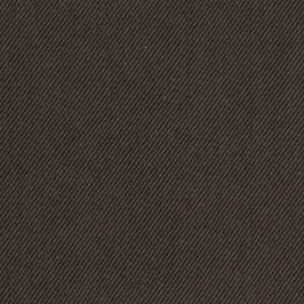 コットン&ポリノジック混×無地(アッシュブラウン)×サージストレッチ_全2色