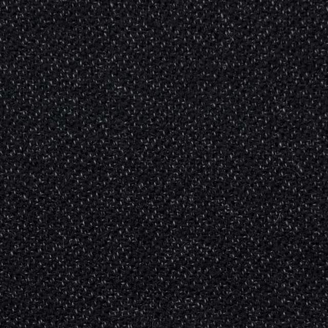ウール&コットン×無地(ブラック)×ツイード イメージ1