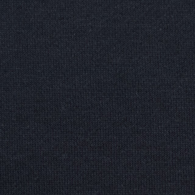 コットン×無地(ライトブラック)×裏毛ニット イメージ1