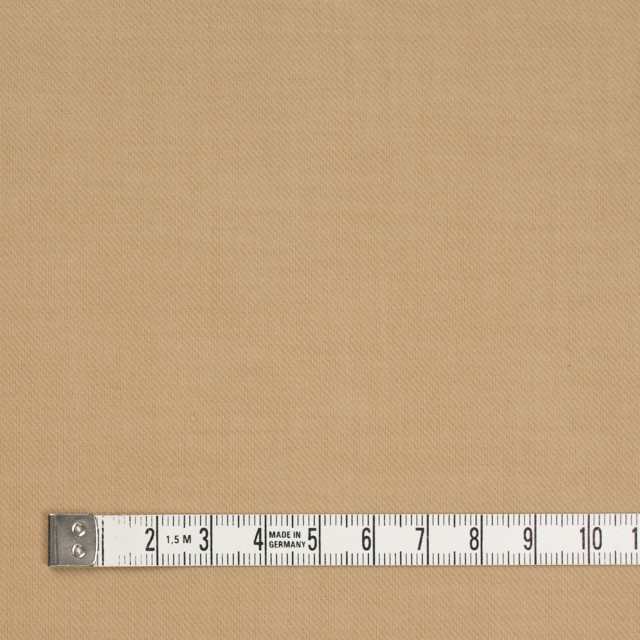コットン×無地(オークルベージュ)×薄サージ_全4色 イメージ4