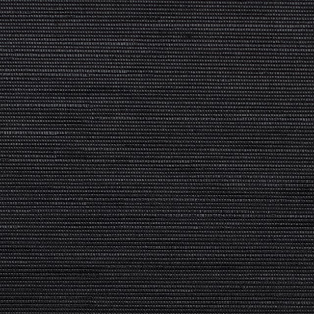 トリアセテート&ポリエステル×無地(ブラック)×グログラン イメージ1