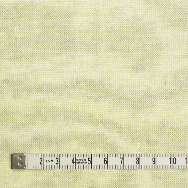コットン&リネン混×無地(レモン)×天竺ニット_全3色 イメージ4
