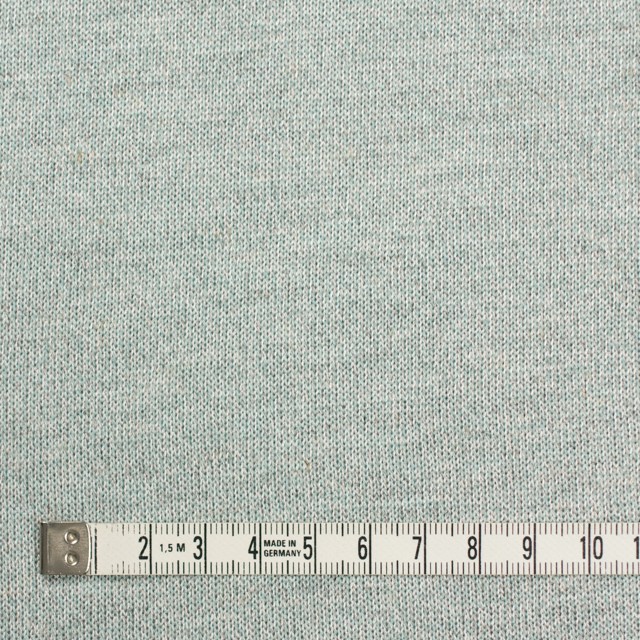 コットン&リネン混×無地(ミント)×天竺ニット_全3色 イメージ4