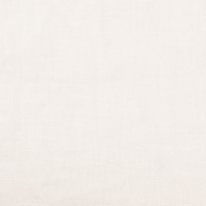 リネン&コットン×無地(オフホワイト)×シーチング_全36色 イメージ1