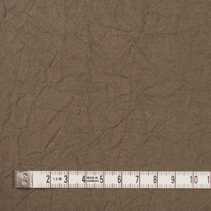 コットン&リネン×無地(カーキベージュ)×キャンバスワッシャー_全15色 イメージ4