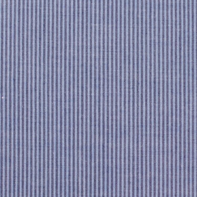 コットン×ストライプ(ブルーグレー)×ブロード イメージ1