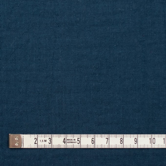 コットン×無地(アッシュネイビー)×Wガーゼワッシャー_全20色 イメージ4