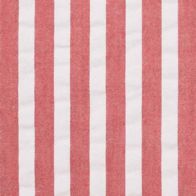 コットン×ストライプ(レッド)×サッカー_全2色 イメージ1