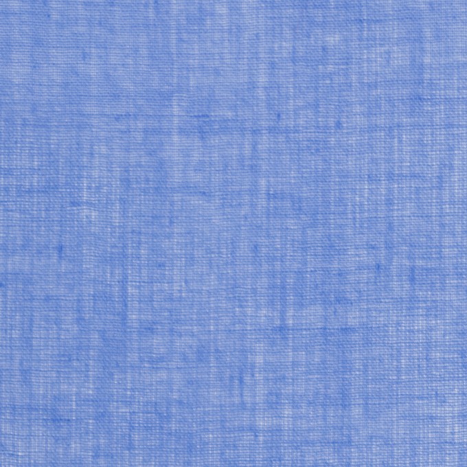 コットン×無地(ダッジブルー)×ボイル_全9色_フランス製 イメージ1