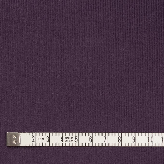 コットン×無地(パープル)×細コーデュロイ_全8色 イメージ4