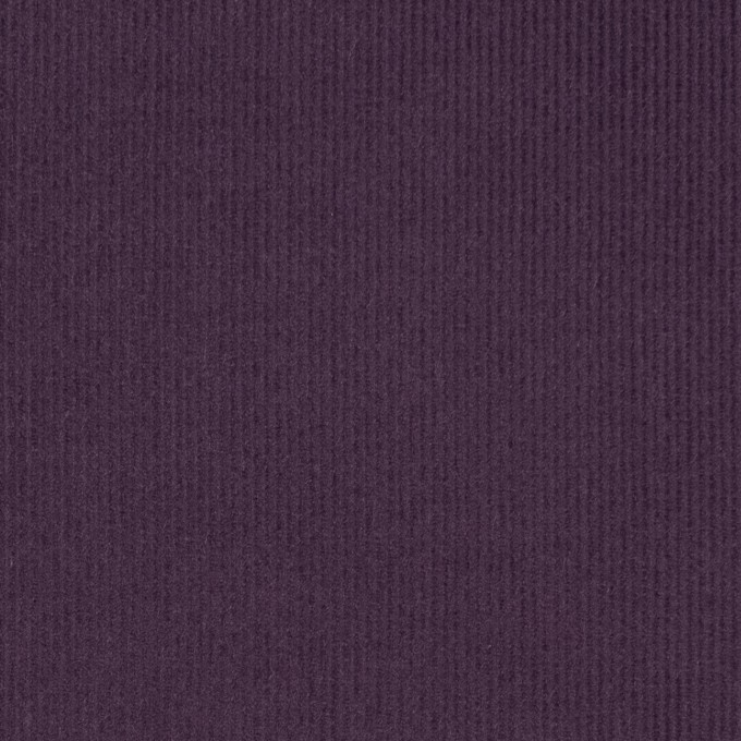 コットン×無地(パープル)×細コーデュロイ_全8色 イメージ1