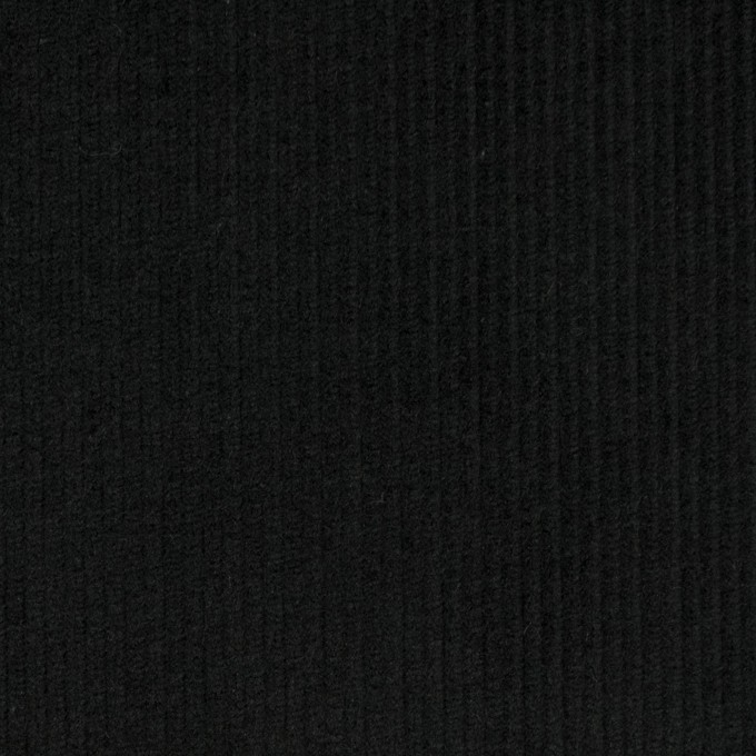コットン×無地(ブラック)×中細コーデュロイ イメージ1